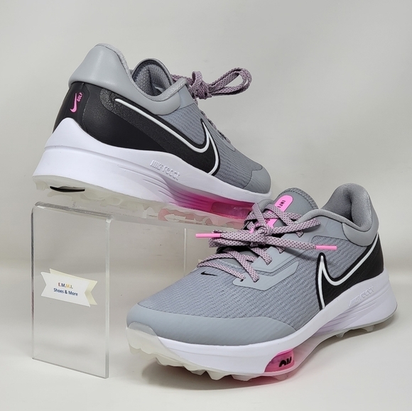 Nike Air Zoom Infinity Tour Next% Men's Size Multi Wolf Grey Pink DC5221-060 New - Picture 4 of 11
